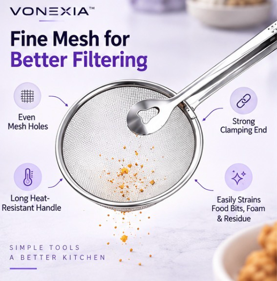 VIONEXIA™ StrainGrip Pro – 2-in-1 Strainer Tongs