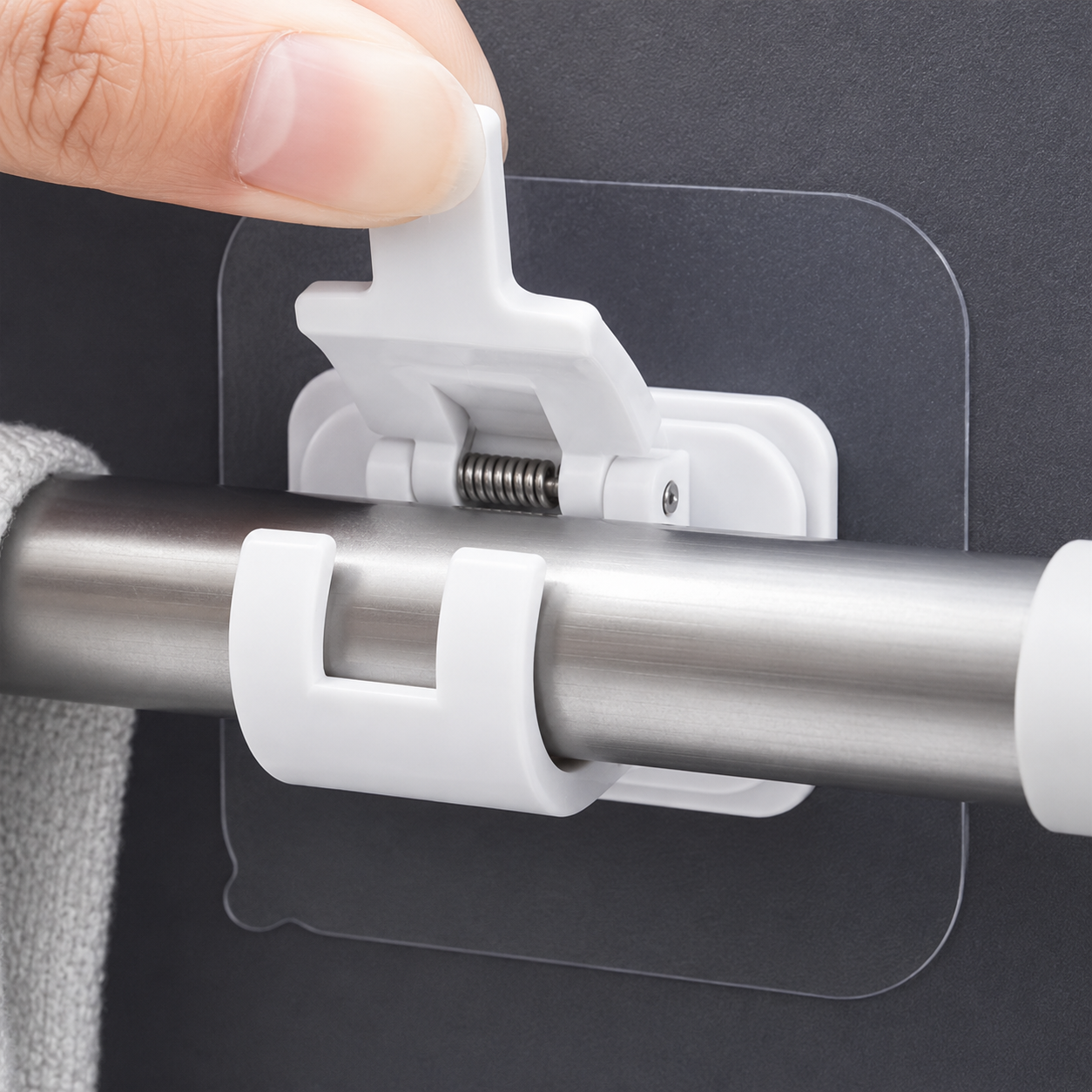 VIONEXIA™ GripLock Wall Clips (8-Pack)