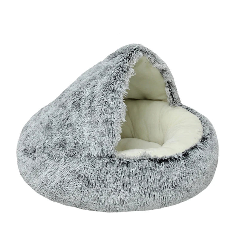 Comfy4Pets™ 2-in-1 Plush Pet Bed & Sleep Bag