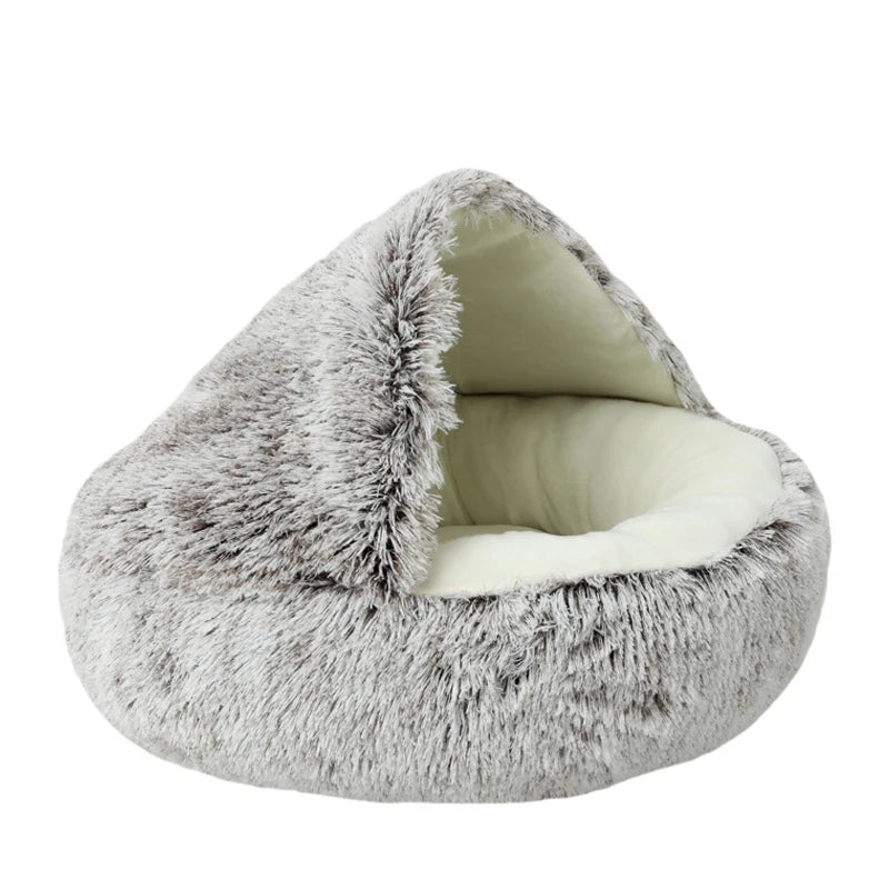 Comfy4Pets™ 2-in-1 Plush Pet Bed & Sleep Bag