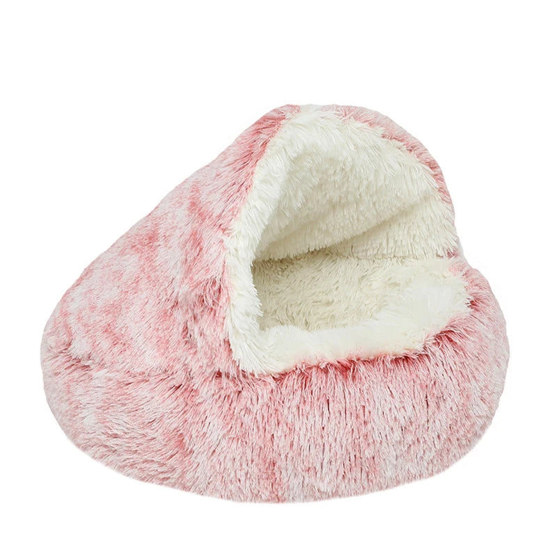 Comfy4Pets™ 2-in-1 Plush Pet Bed & Sleep Bag