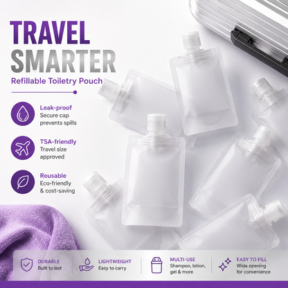 VIONEXIA™ FlexFill Travel Bottle