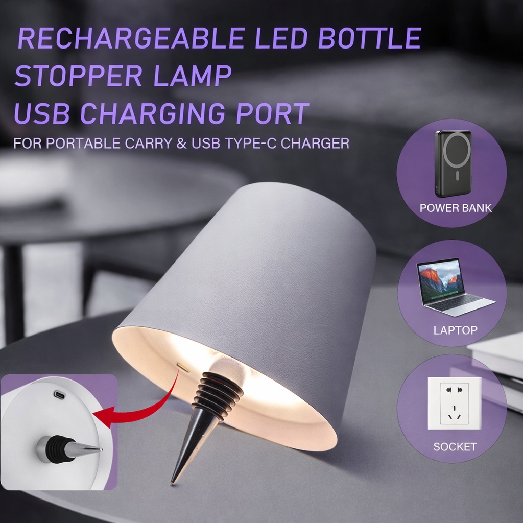 VIONEXIA™ AuraBottle Lamp