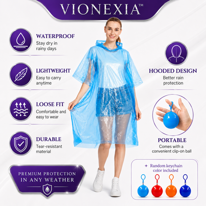 VIONEXIA™ RainPod Pro Compact Rain Poncho
