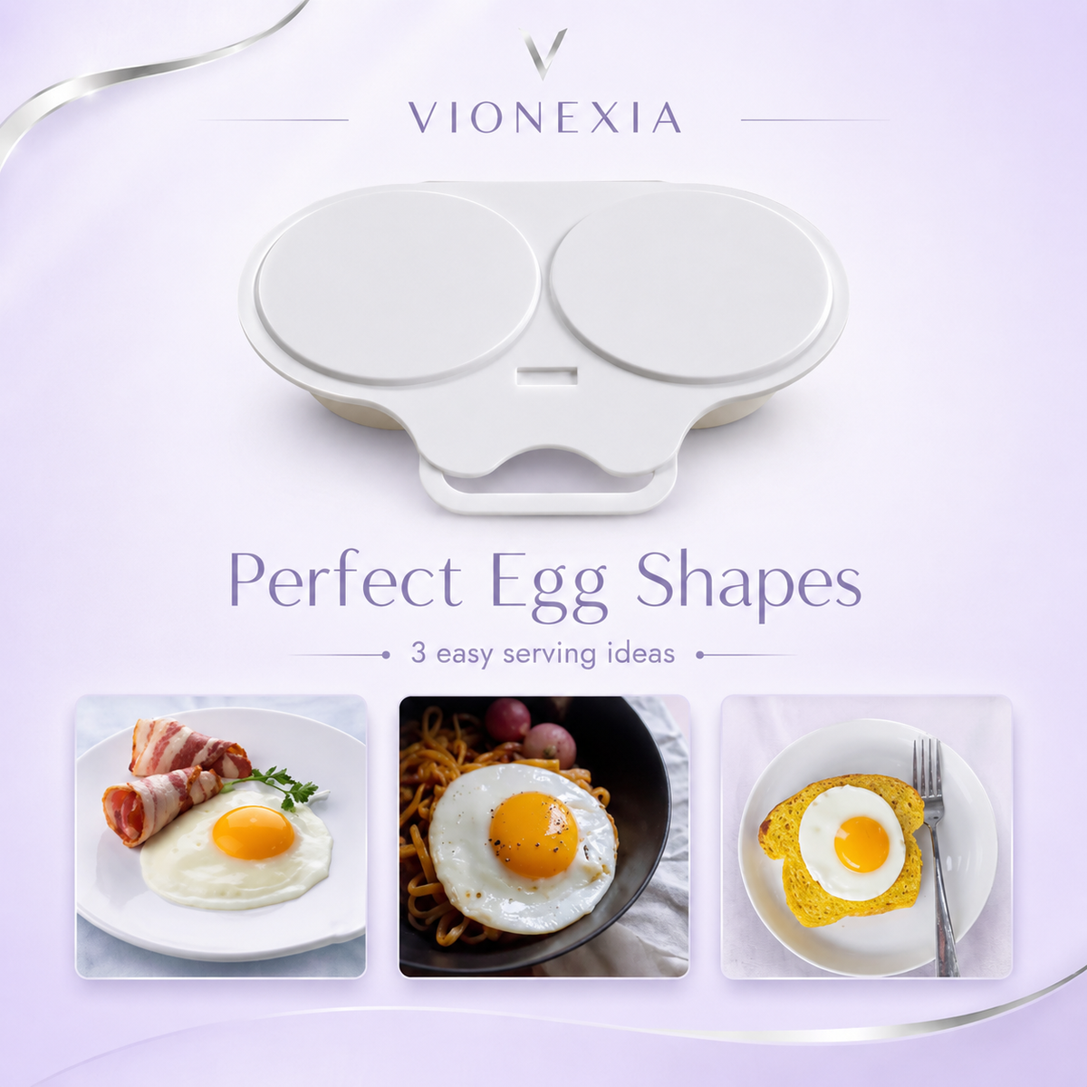 VIONEXIA™ EggMate Duo – Microwave Egg Cooker