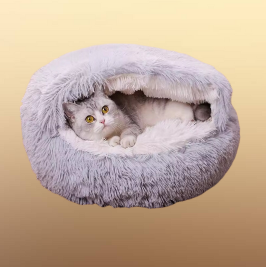 Comfy4Pets™ 2-in-1 Plush Pet Bed & Sleep Bag