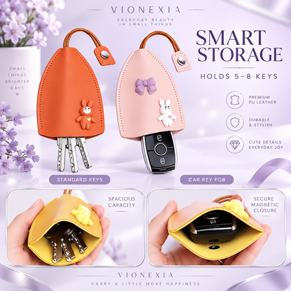 VIONEXIA™ BunnyKey – Pull-Out Key Sleeve