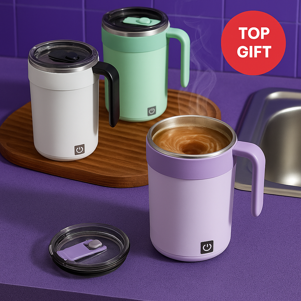 VIONEXIA™ MagMix™ – Automatic Self-Stirring Coffe Cup