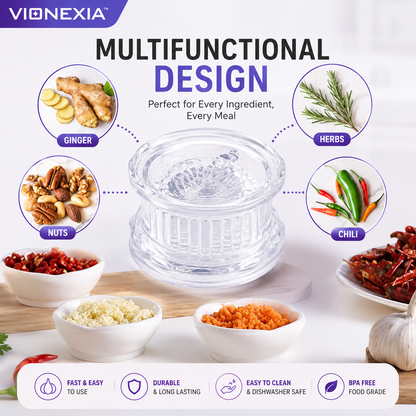 VIONEXIA™ Garlic Twist Crusher