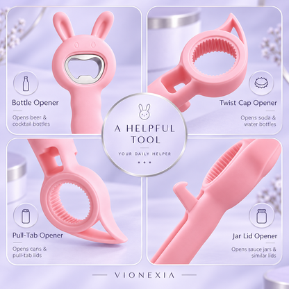 VIONEXIA™ BunnyOpen Pro – 4-in-1 Multi Opener