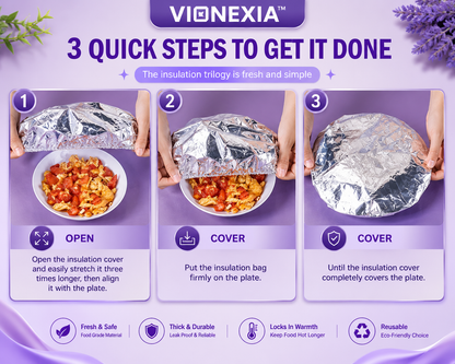 VIONEXIA™ HeatLock Food Covers