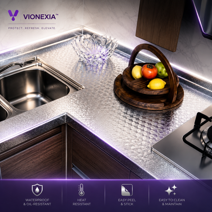 VIONEXIA™ HeatGuard Aluminum Kitchen Shield