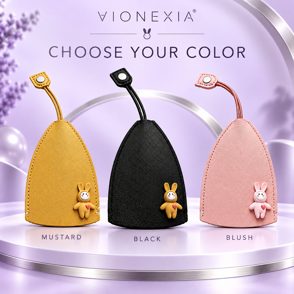 VIONEXIA™ BunnyKey – Pull-Out Key Sleeve