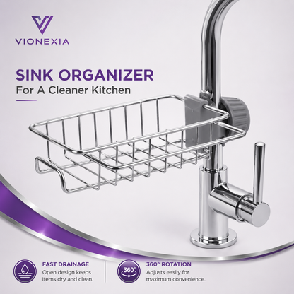 VIONEXIA™ SinkMate 360 Faucet Organizer