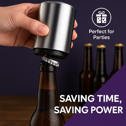 VIONEXIA™ PopTop™ – Automatic Stainless Steel Beer Bottle Opener