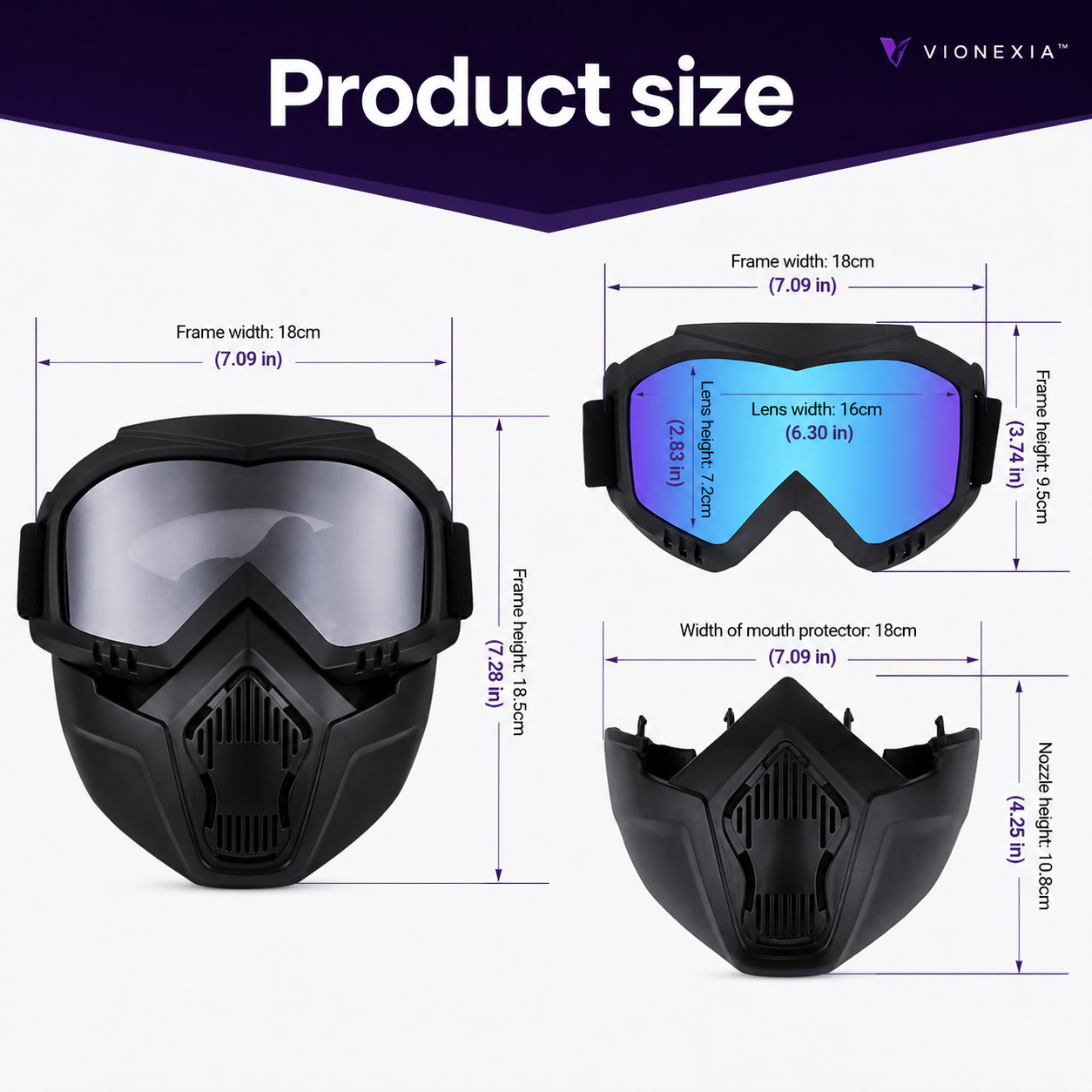 VIONEXIA™ SafeVision Goggles