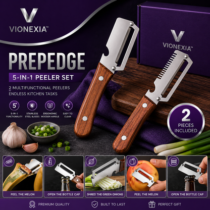 VIONEXIA™ PrepEdge 5-in-1 Peeler Set