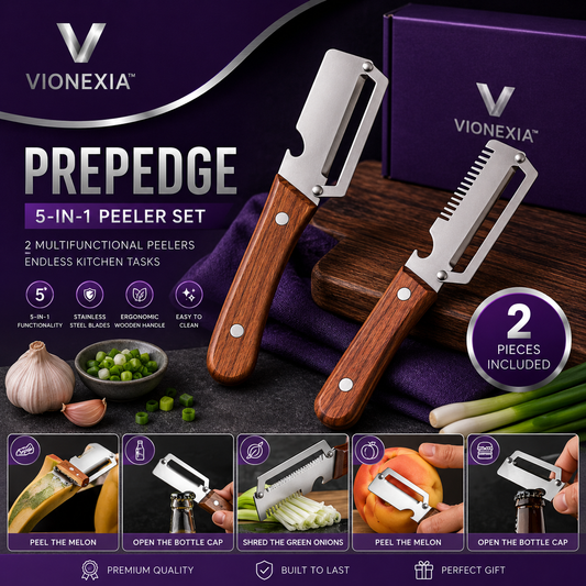 VIONEXIA™ PrepEdge 5-in-1 Peeler Set