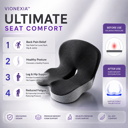 VIONEXIA™ ErgoRelief Seat Cushion