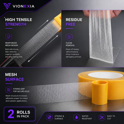 VIONEXIA™ GripMesh Mounting Tape