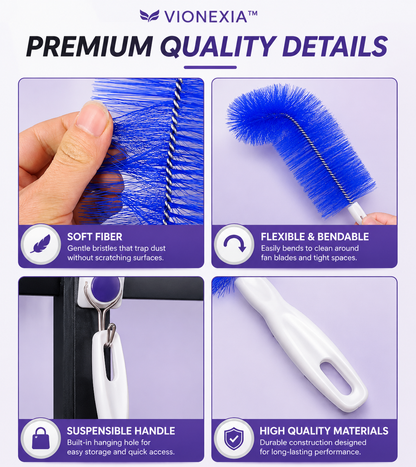 VIONEXIA™ FlexDust Fan Cleaning Brush