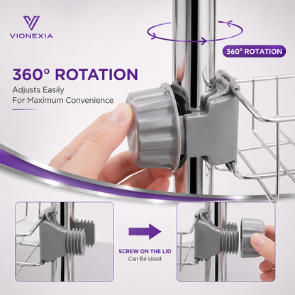 VIONEXIA™ SinkMate 360 Faucet Organizer