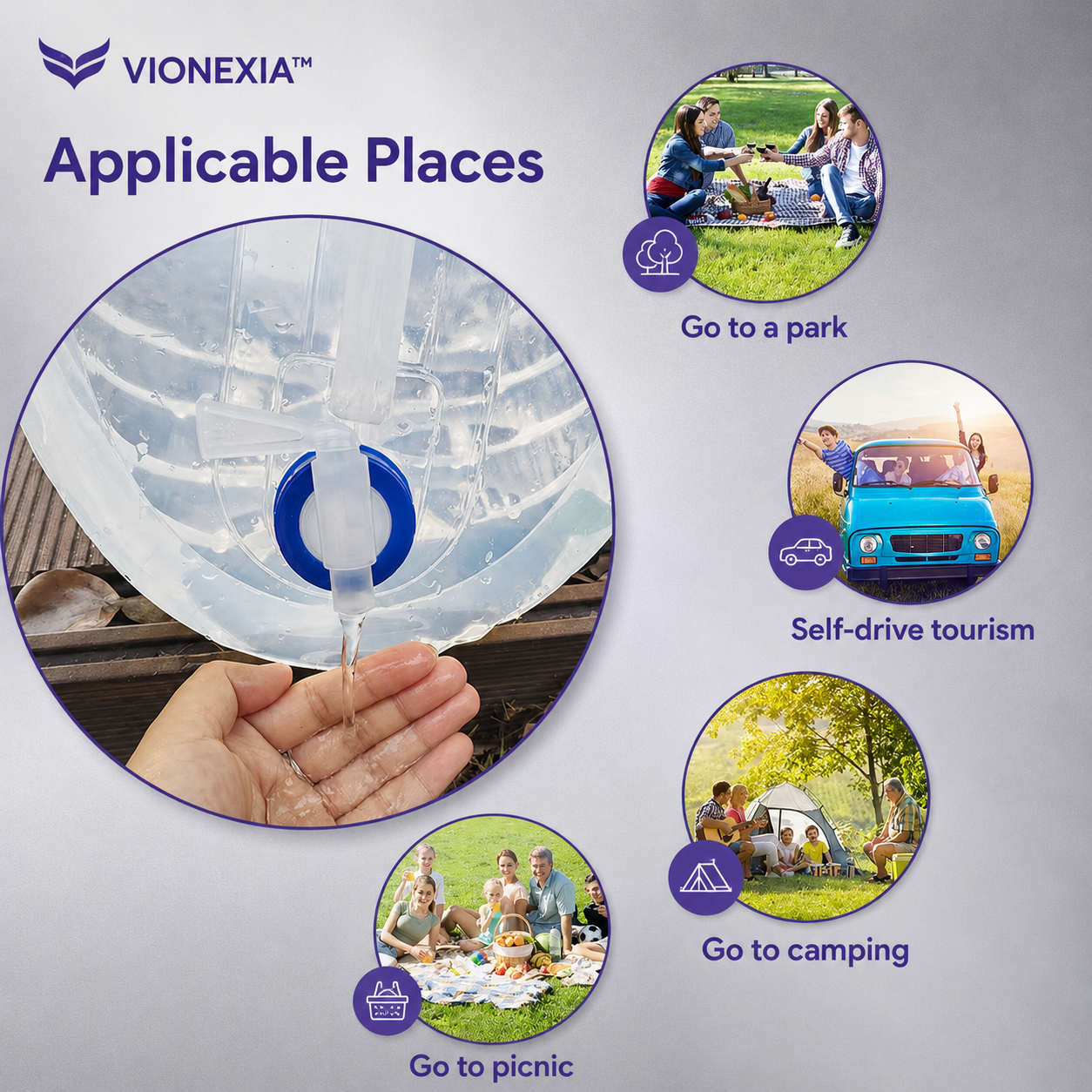 VIONEXIA™ AquaFold Water Container