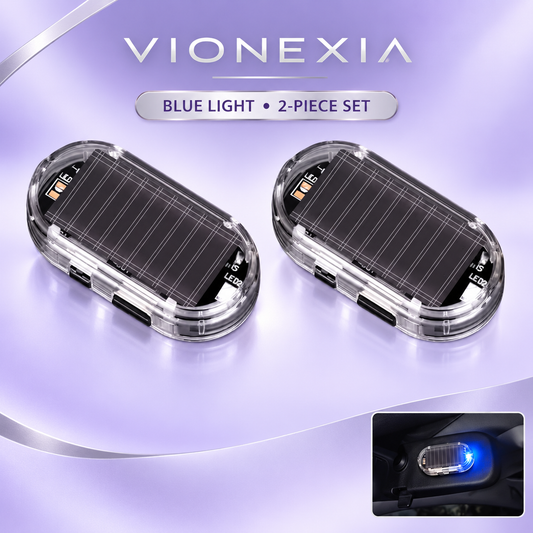 VIONEXIA™ SolarGuard 2-Pack – Solar Car Warning Lights