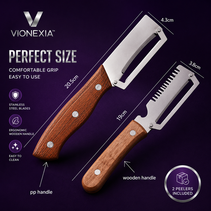 VIONEXIA™ PrepEdge 5-in-1 Peeler Set