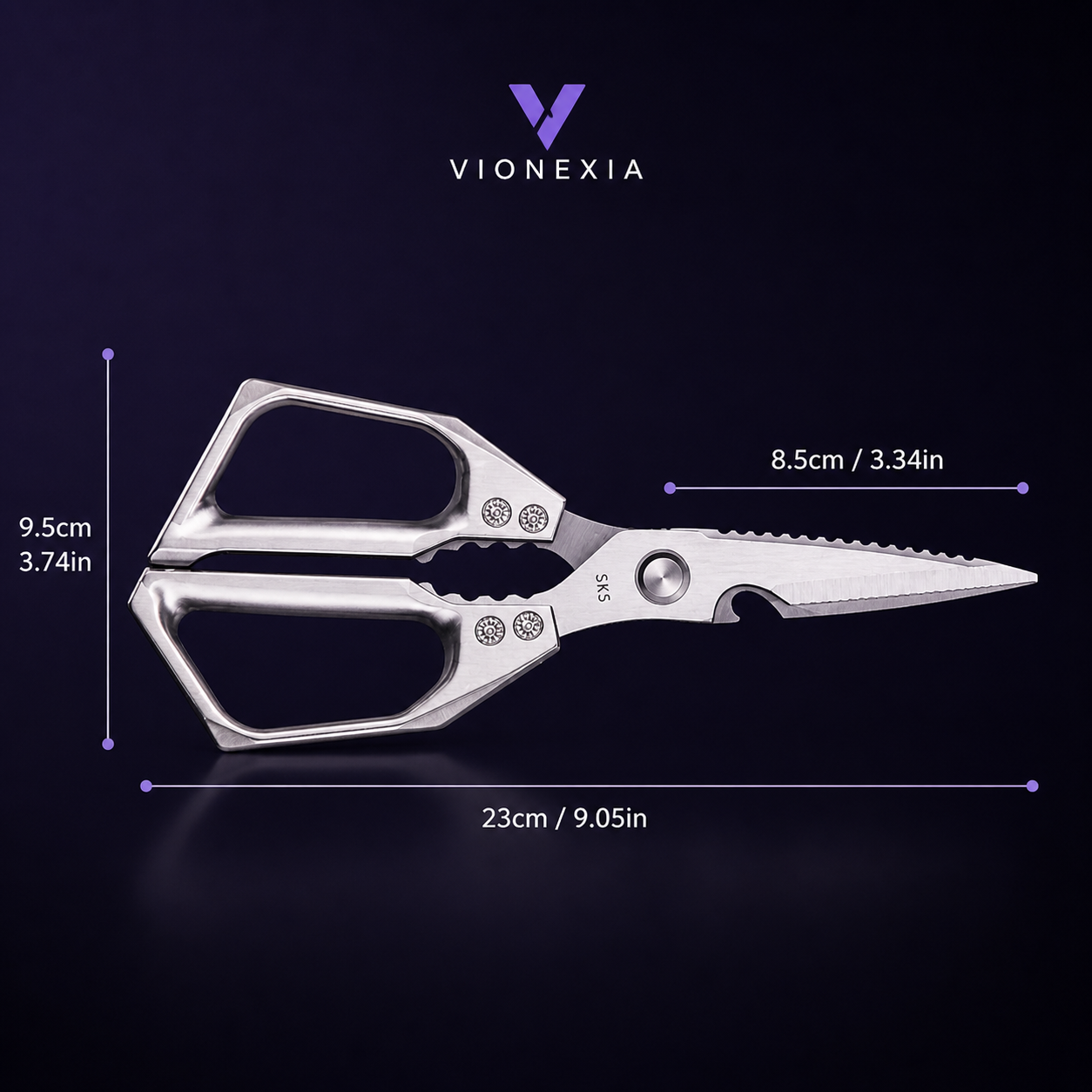 VIONEXIA™ SteelCut Pro Scissors