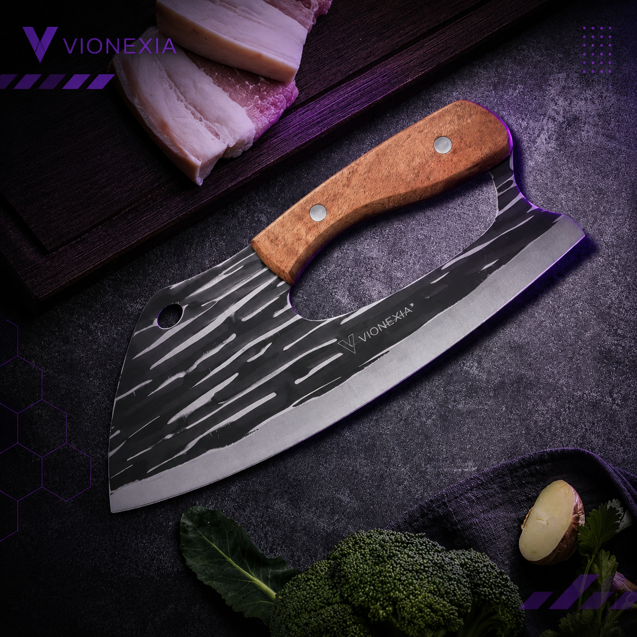 VIONEXIA™ SteelCut Cleaver