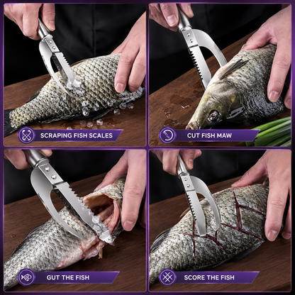 VIONEXIA™ FishMaster 4-in-1 Fish Cleaning Knife
