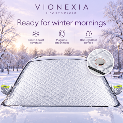 VIONEXIA™ FrostShield – All-Season Windshield & Mirror Cover
