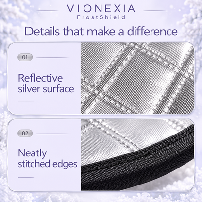 VIONEXIA™ FrostShield – All-Season Windshield & Mirror Cover