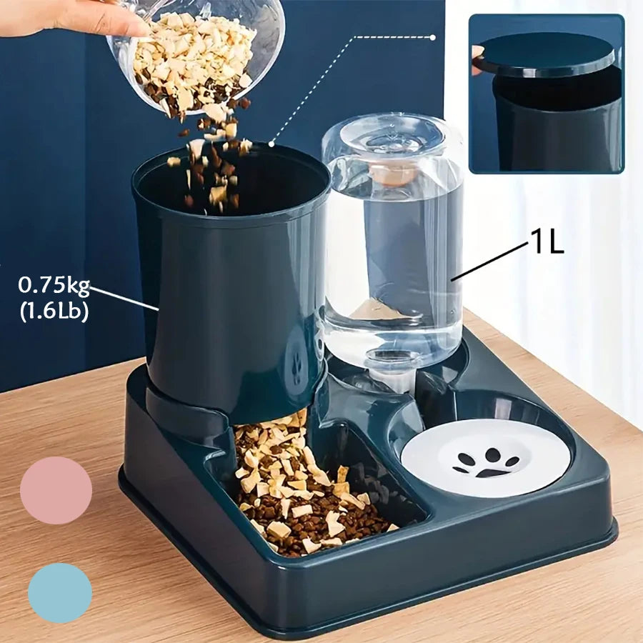 Comfy4Pets™ Automatic Food & Water Feeder Set