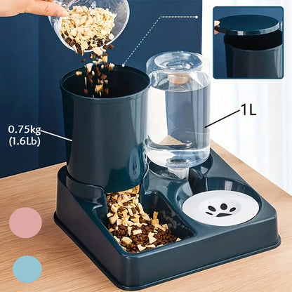 Comfy4Pets™ Automatic Food & Water Feeder Set