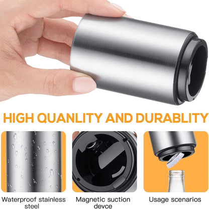 VIONEXIA™ PopTop™ – Automatic Stainless Steel Beer Bottle Opener