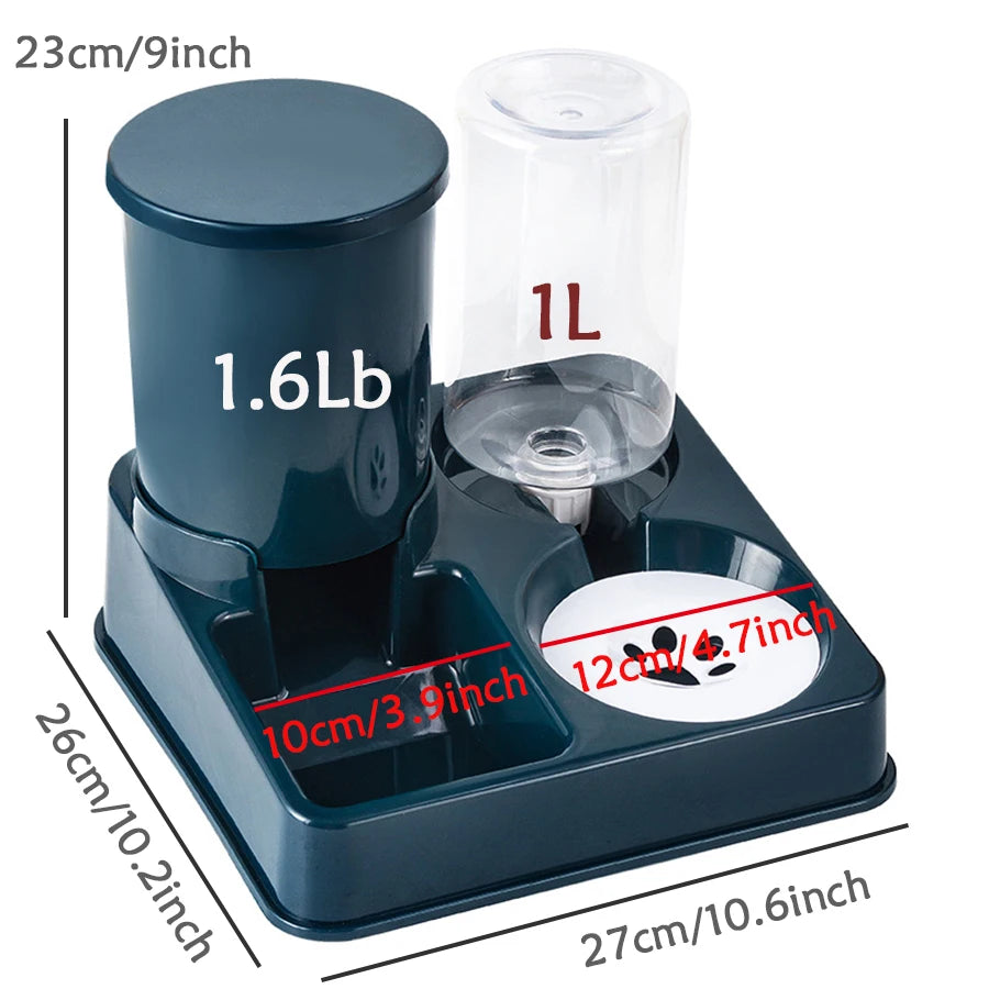 Comfy4Pets™ Automatic Food & Water Feeder Set