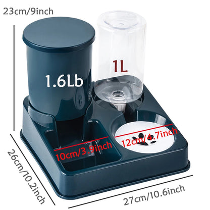 Comfy4Pets™ Automatic Food & Water Feeder Set