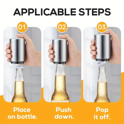 VIONEXIA™ PopTop™ – Automatic Stainless Steel Beer Bottle Opener